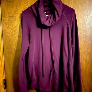 Purple long sleeve top